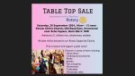 Join us for table tops!